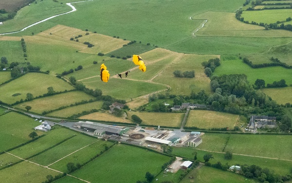 Golden Knights Mark 82nd Anniversary of D-Day at 507th PIR Monument