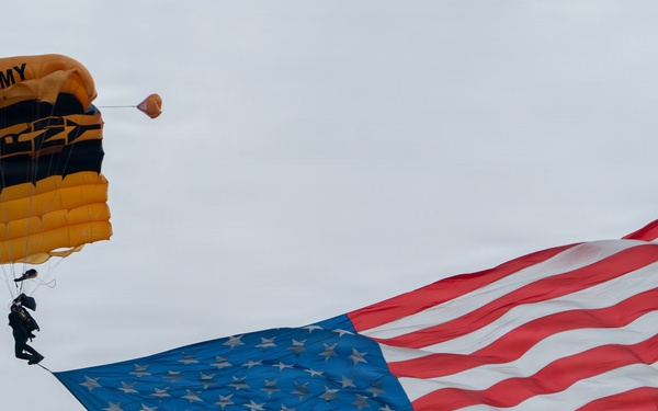 Golden Knights Mark 82nd Anniversary of D-Day at 507th PIR Monument