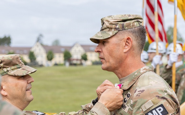 Friebe relinquishes responsibility after three years as 18th Military Police Brigade's senior enlisted leader