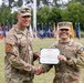 Friebe relinquishes responsibility after three years as 18th Military Police Brigade's senior enlisted leader