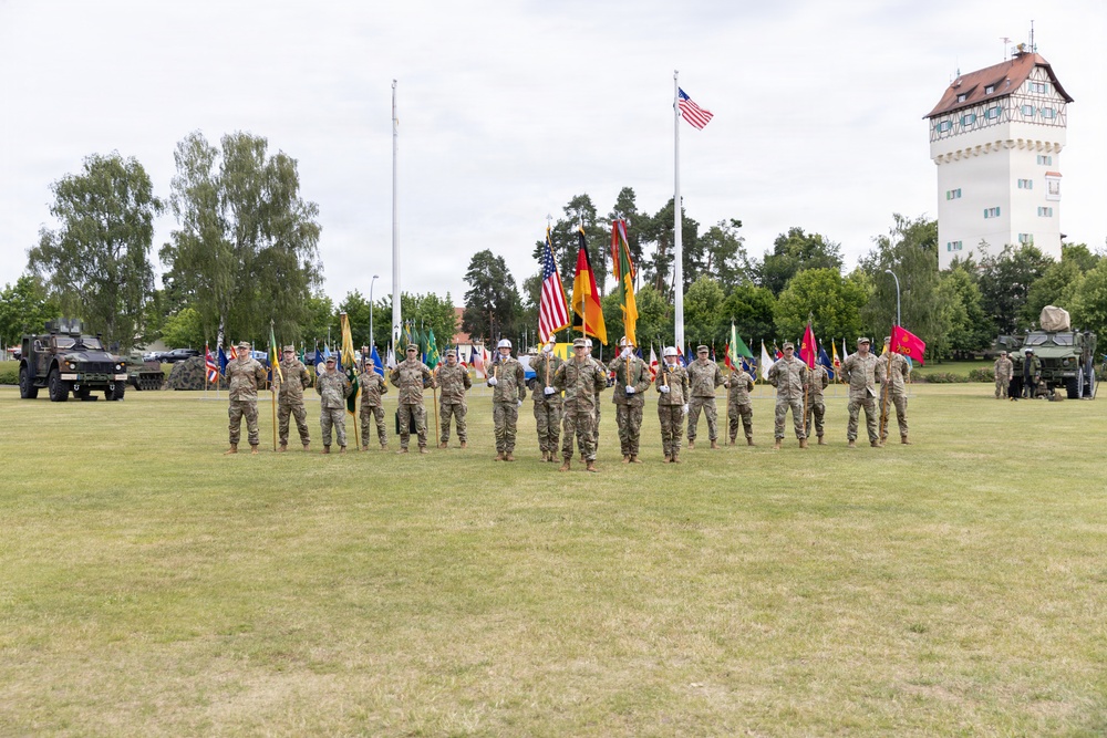 Friebe relinquishes responsibility after three years as 18th Military Police Brigade's senior enlisted leader