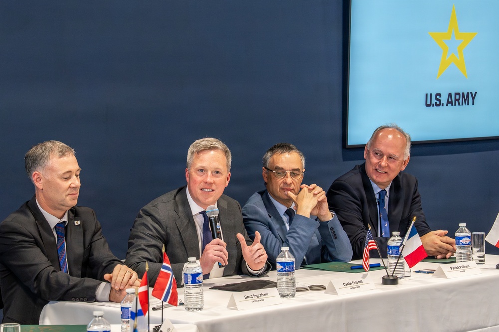 Secretary of the Army leads counter-UAS signing ceremony at Eurosatory 2026