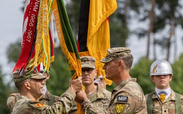 Friebe relinquishes responsibility after three years as 18th Military Police Brigade's senior enlisted leader