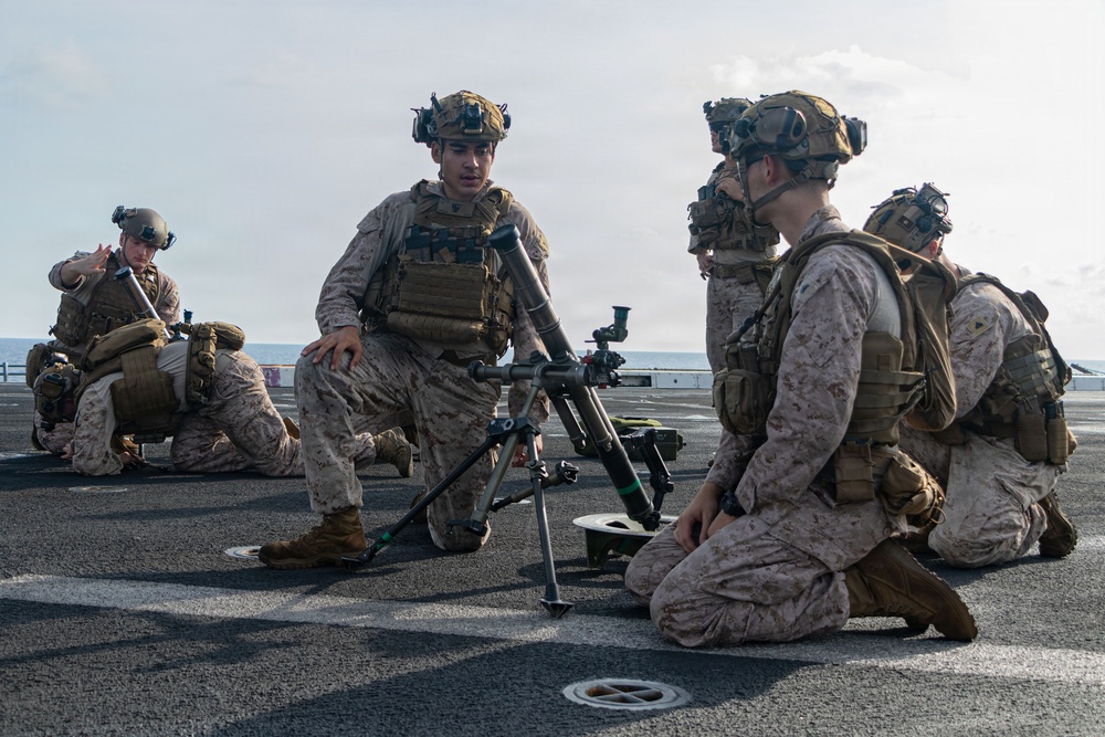 USS Portland Sailors and Marines Conduct Routine Operations