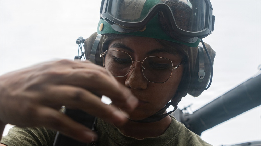 USS Portland Marines Conduct Routine Operations