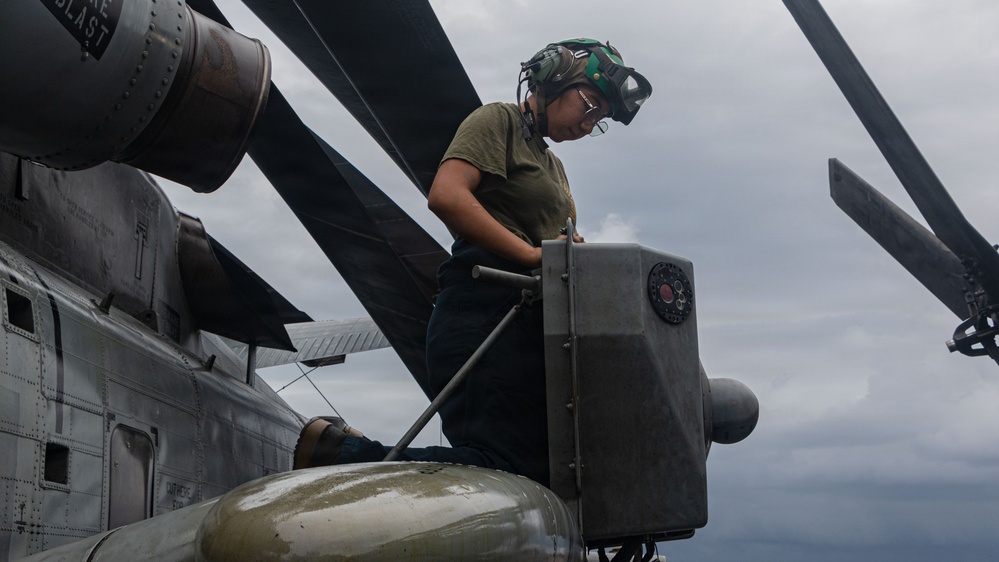 USS Portland Marines Conduct Routine Operations