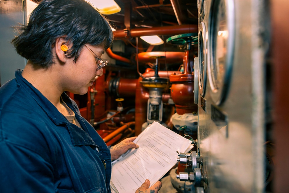 Milius engineers maintain power plant readiness