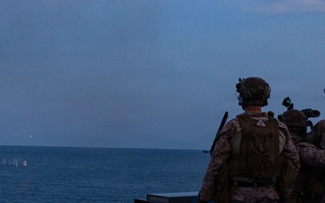 USS Portland Marines Conducts Routine Operations