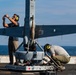 USS Portland Launches V-BAT Aircraft