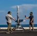 USS Portland Launches V-BAT Aircraft