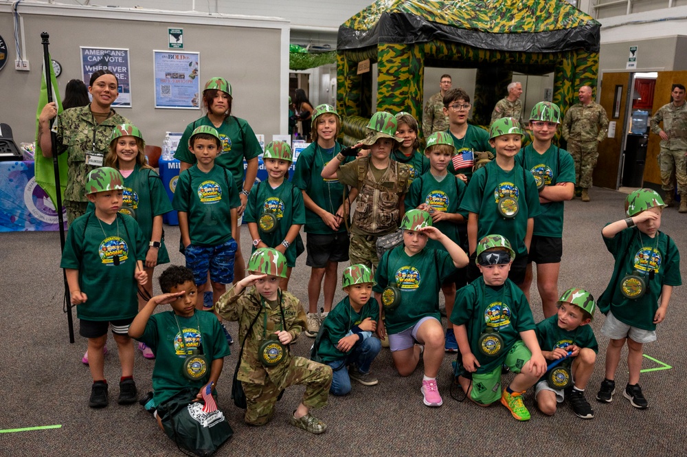 Operation HOOAH gives children the mock deployment experience