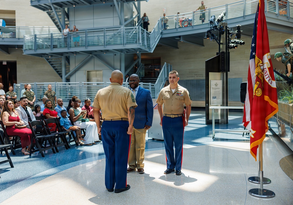 Master Gunnery Sgt. Jacob Felan Retirement Ceremony