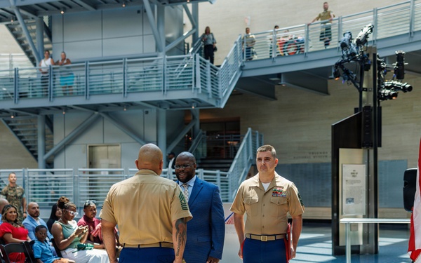 Master Gunnery Sgt. Jacob Felan Retirement Ceremony
