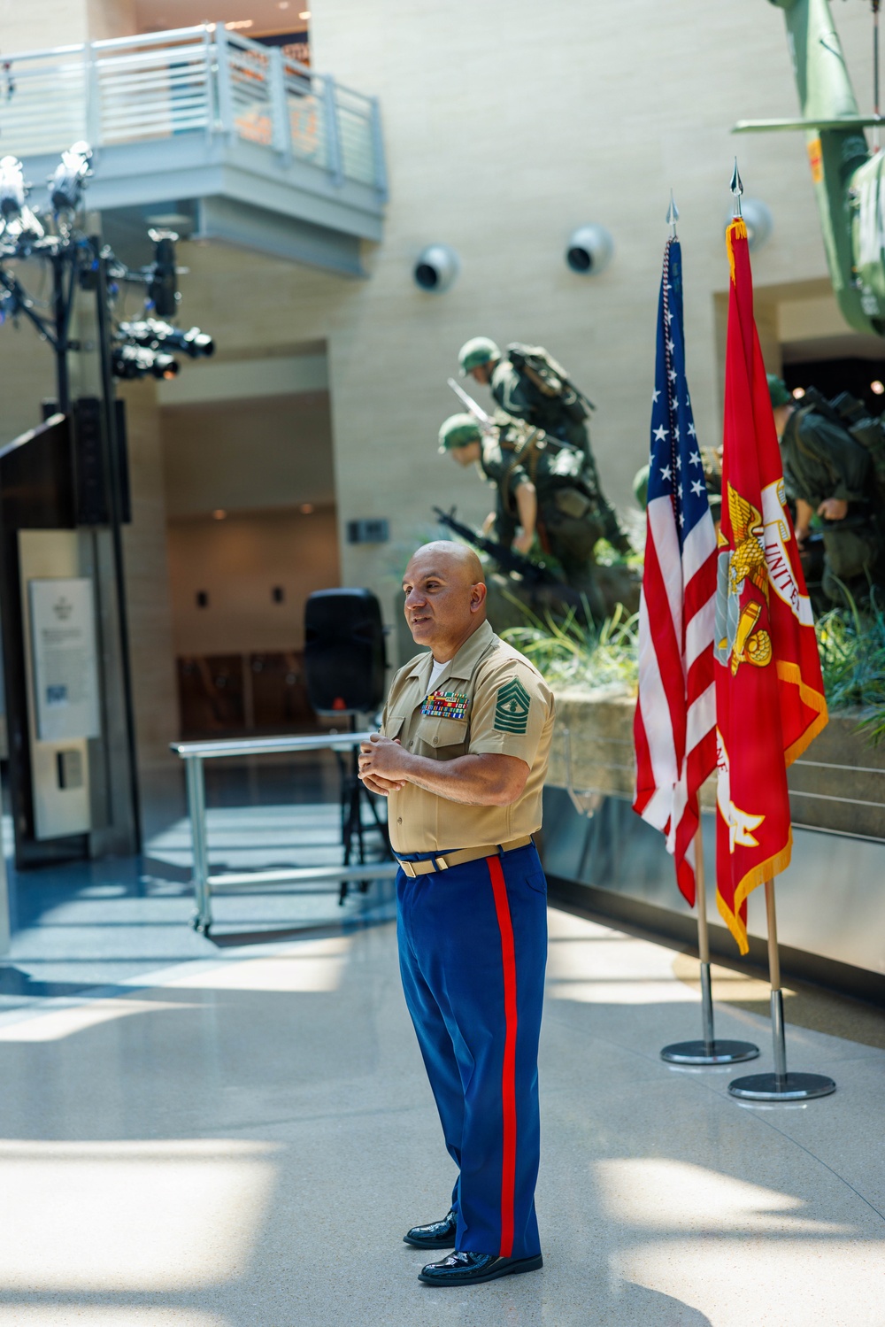 Master Gunnery Sgt. Jacob Felan Retirement Ceremony