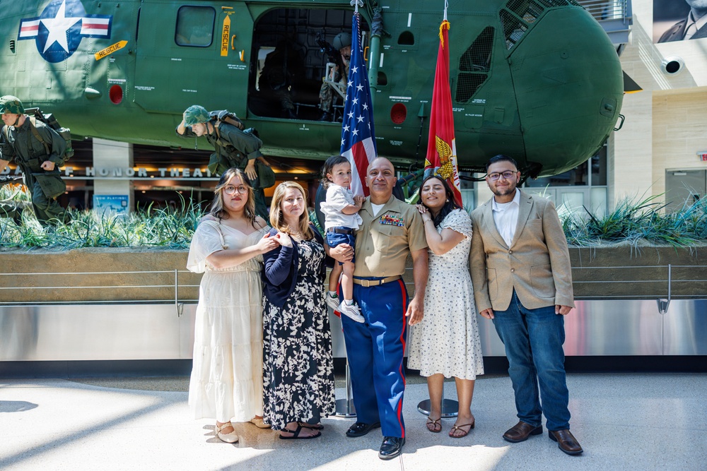 Master Gunnery Sgt. Jacob Felan Retirement Ceremony