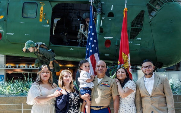 Master Gunnery Sgt. Jacob Felan Retirement Ceremony