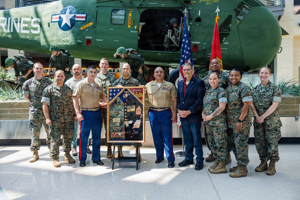 Master Gunnery Sgt. Jacob Felan Retirement Ceremony