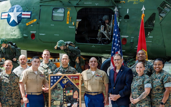 Master Gunnery Sgt. Jacob Felan Retirement Ceremony