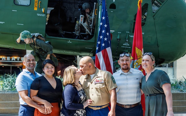 Master Gunnery Sgt. Jacob Felan Retirement Ceremony