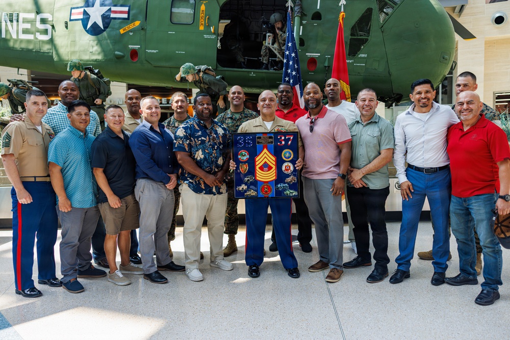 Master Gunnery Sgt. Jacob Felan Retirement Ceremony