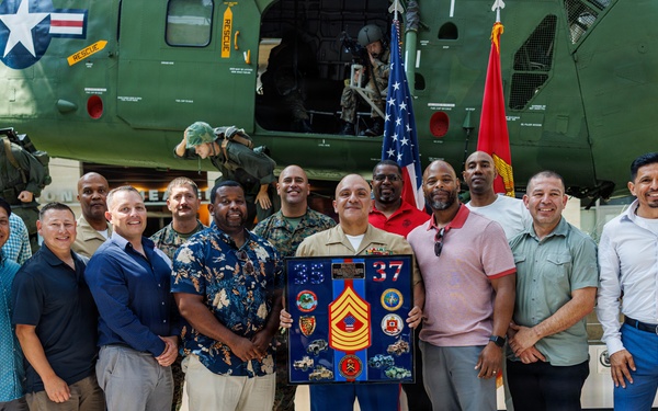 Master Gunnery Sgt. Jacob Felan Retirement Ceremony