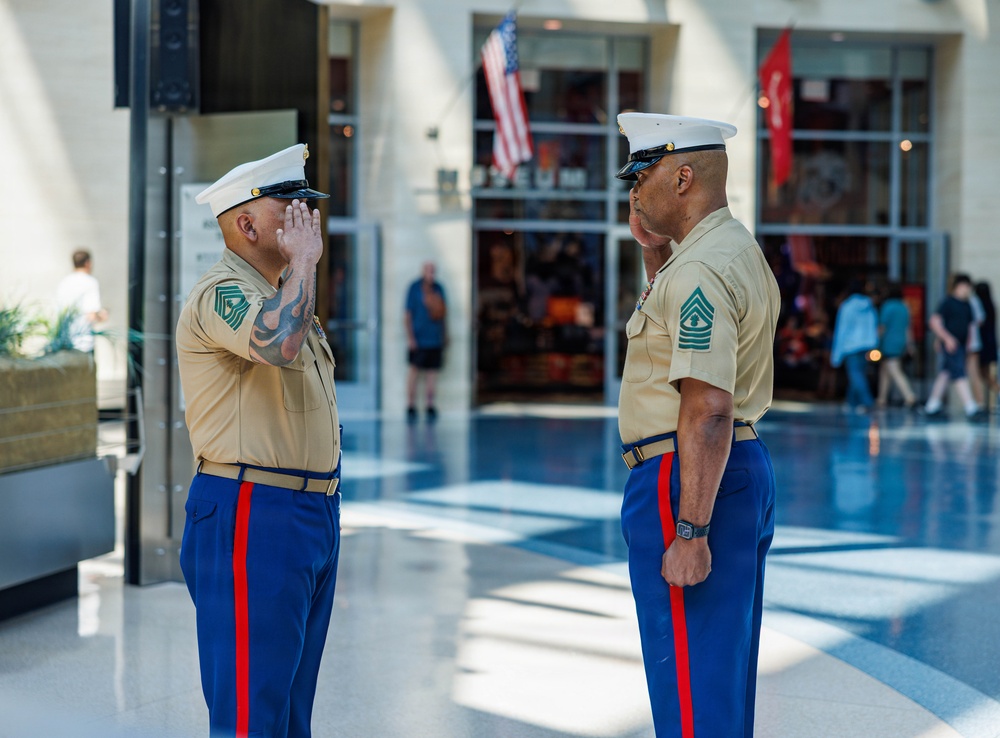 Master Gunnery Sgt. Jacob Felan Retirement Ceremony