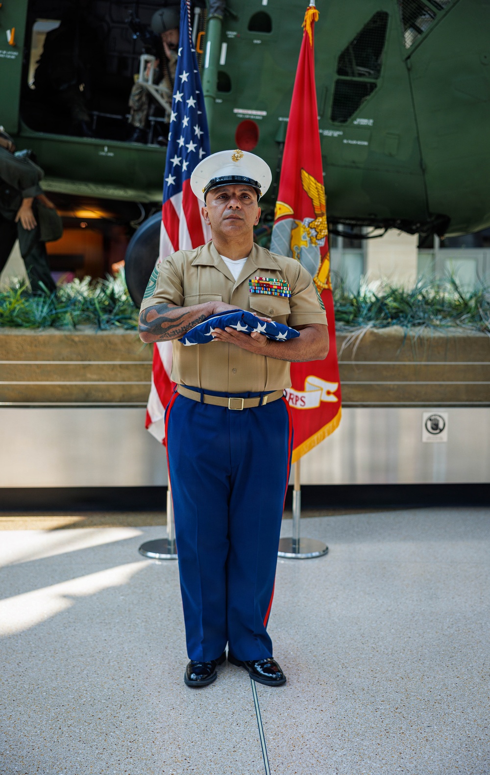 Master Gunnery Sgt. Jacob Felan Retirement Ceremony