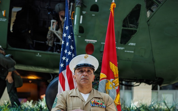 Master Gunnery Sgt. Jacob Felan Retirement Ceremony