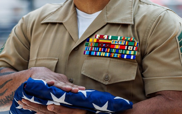 Master Gunnery Sgt. Jacob Felan Retirement Ceremony