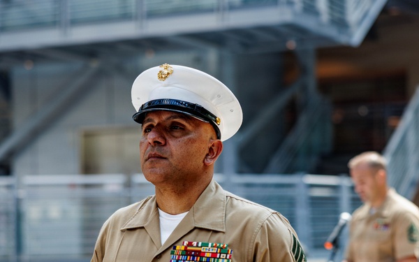 Master Gunnery Sgt. Jacob Felan Retirement Ceremony