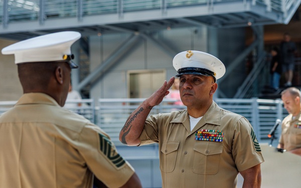 Master Gunnery Sgt. Jacob Felan Retirement Ceremony