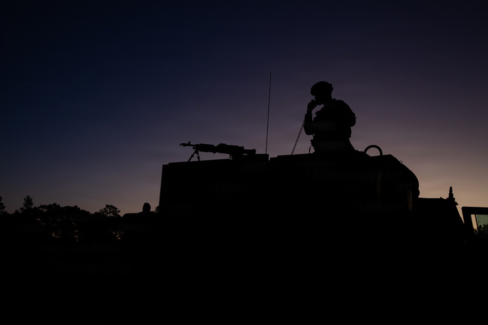 365th Engineer Battalion Patrol and Medical Simulation for OSJ