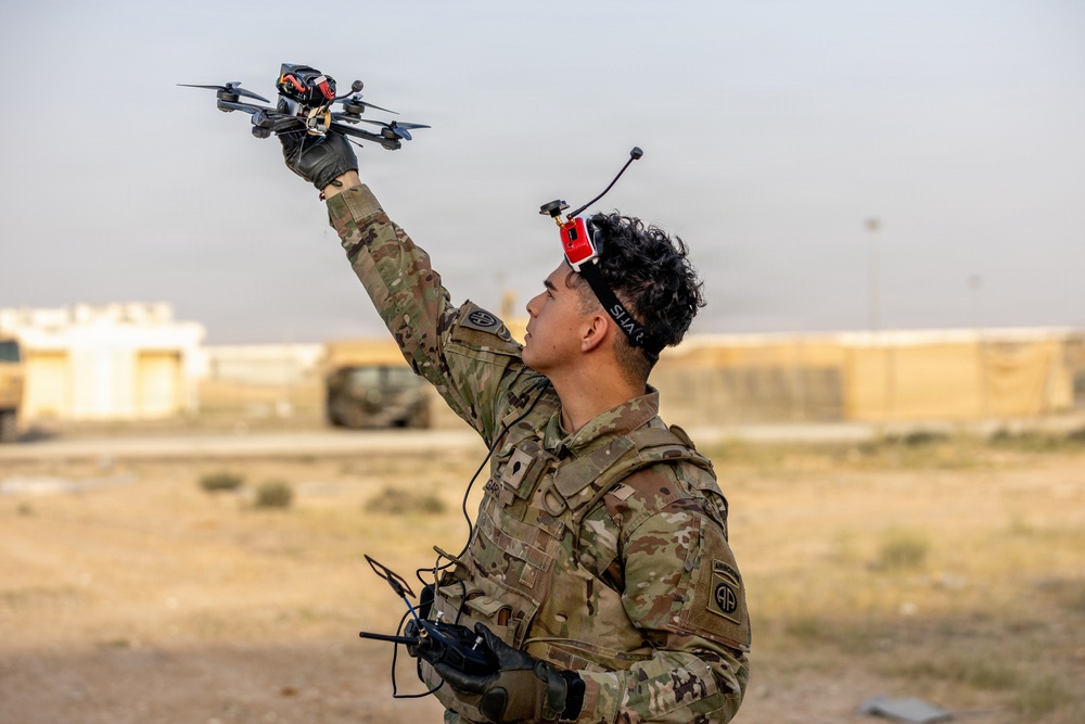 U.S. Army Soldiers Conduct Operations in the Middle East
