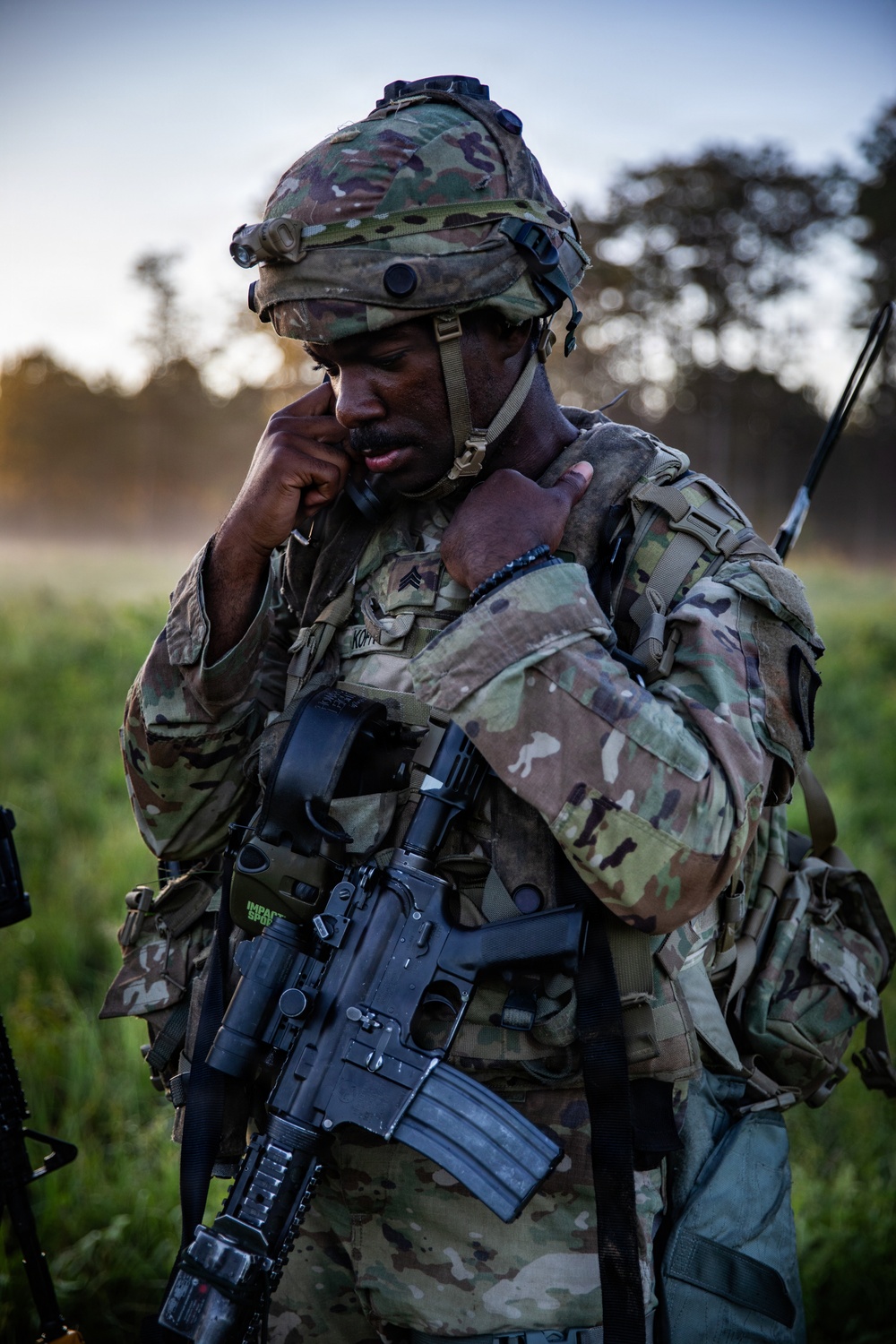 365th Engineer Battalion Patrol and Medical Simulation for OSJ