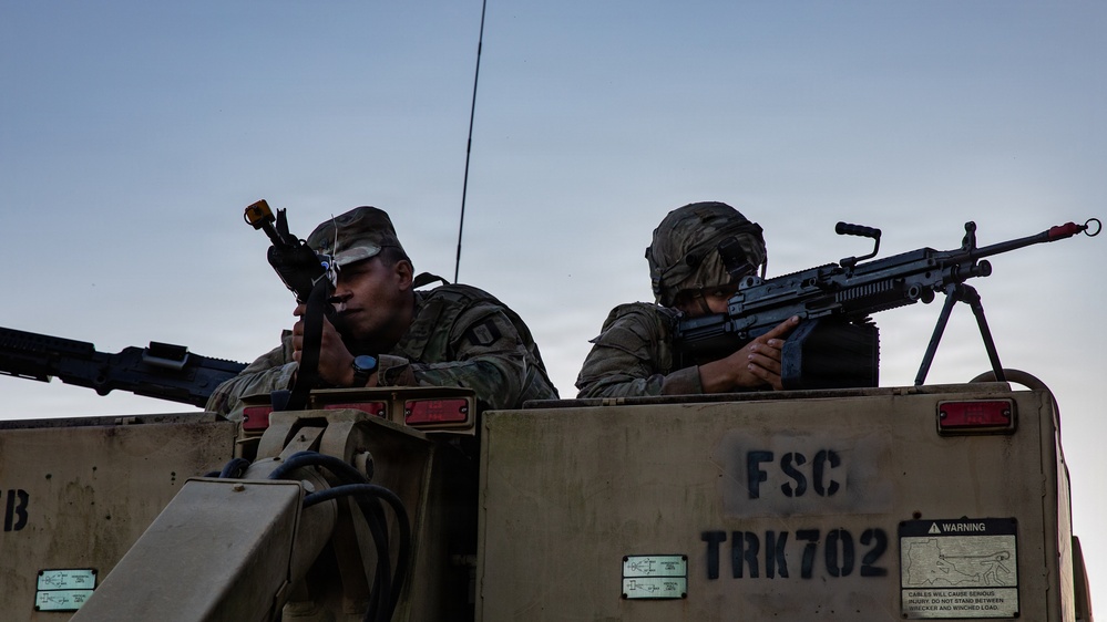 365th Engineer Battalion Patrol and Medical Simulation for OSJ