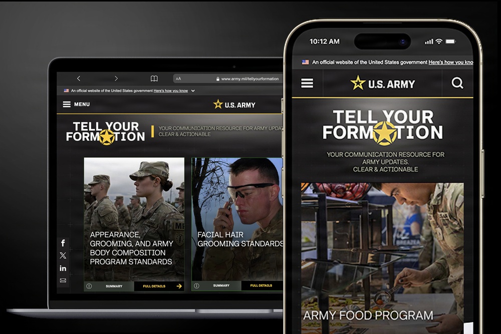 Tell Your Formation Promotional Graphic