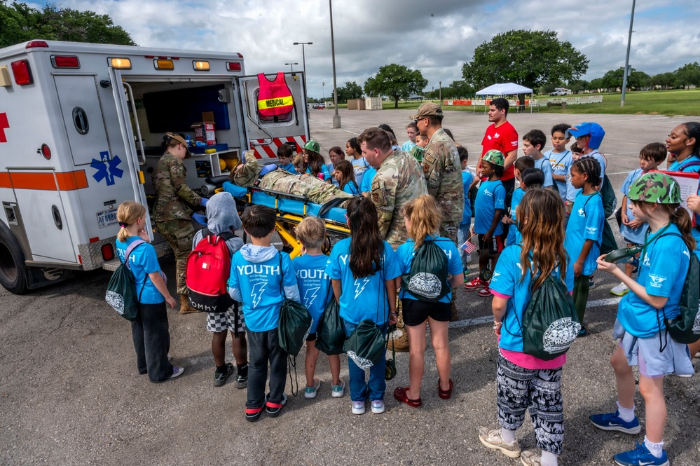 Operation HOOAH gives children the mock deployment experience