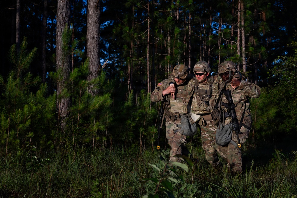 365th Engineer Battalion Patrol and Medical Simulation for OSJ