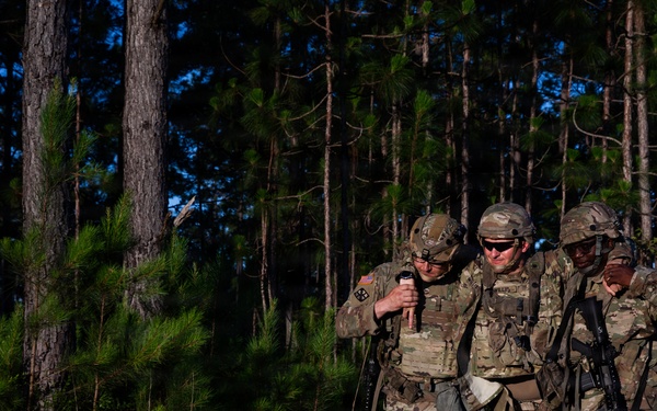 365th Engineer Battalion Patrol and Medical Simulation for OSJ