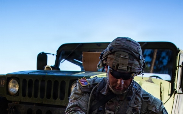 365th Engineer Battalion Patrol and Medical Simulation for OSJ