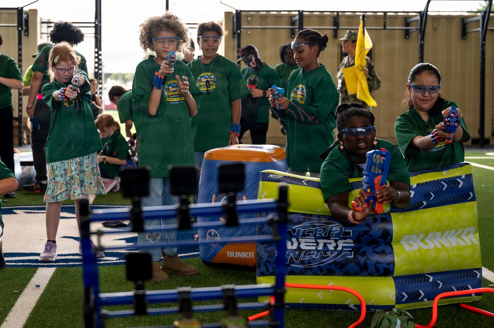 Operation HOOAH gives children the mock deployment experience