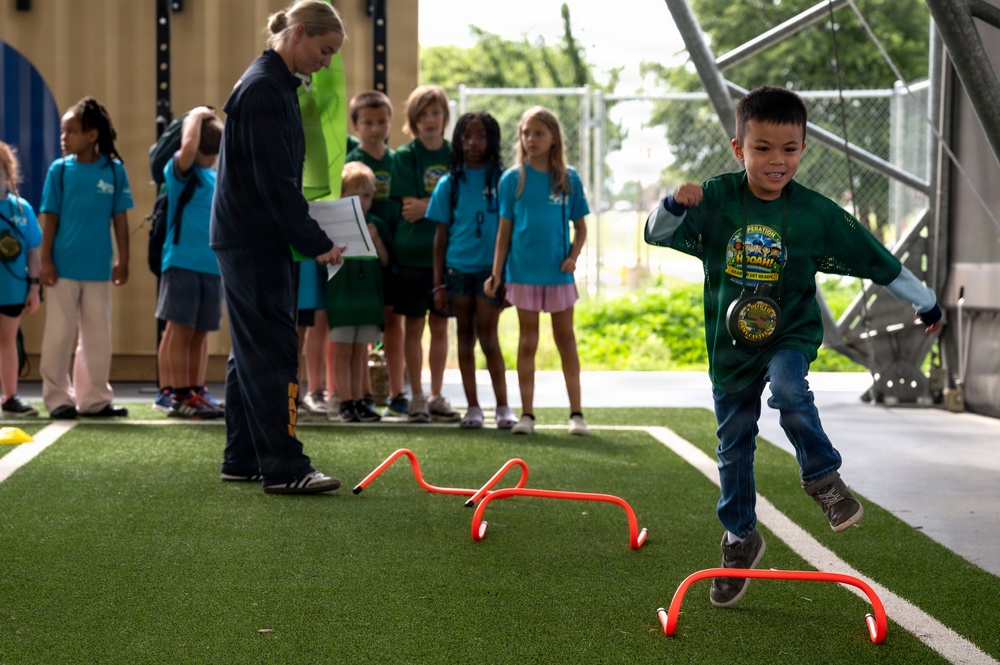 Operation HOOAH gives children the mock deployment experience