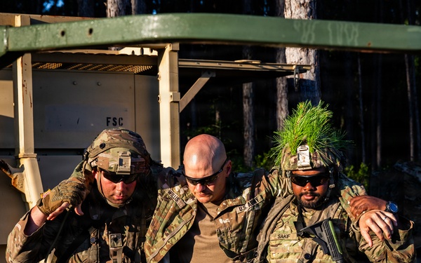 365th Engineer Battalion Patrol and Medical Simulation for OSJ