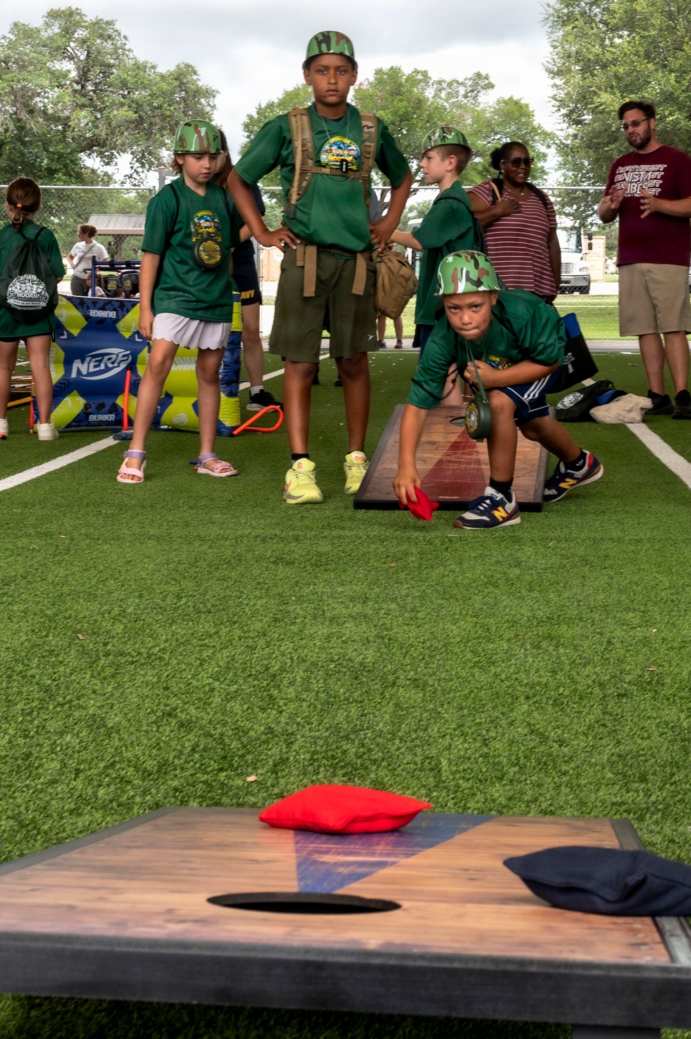 Operation HOOAH gives children the mock deployment experience