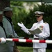 Military Funeral Honors are Conducted for U.S. Navy Radioman Petty Officer 1st Class Louis Rine at U.S. Soldiers' and Airmen's Home National Cemetery