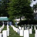 Military Funeral Honors are Conducted for U.S. Navy Radioman Petty Officer 1st Class Louis Rine at U.S. Soldiers' and Airmen's Home National Cemetery
