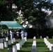 Military Funeral Honors are Conducted for U.S. Navy Radioman Petty Officer 1st Class Louis Rine at U.S. Soldiers' and Airmen's Home National Cemetery