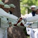 Military Funeral Honors are Conducted for U.S. Navy Radioman Petty Officer 1st Class Louis Rine at U.S. Soldiers' and Airmen's Home National Cemetery