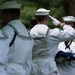 Military Funeral Honors are Conducted for U.S. Navy Radioman Petty Officer 1st Class Louis Rine at U.S. Soldiers' and Airmen's Home National Cemetery