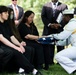 Military Funeral Honors are Conducted for U.S. Navy Radioman Petty Officer 1st Class Louis Rine at U.S. Soldiers' and Airmen's Home National Cemetery